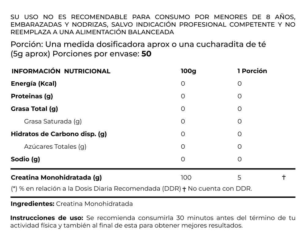 CREATINA ELEMENTAL SERIES INNOVATIVE FIT - 60 PORCIONES