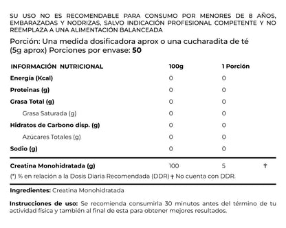 CREATINA ELEMENTAL SERIES INNOVATIVE FIT - 60 PORCIONES